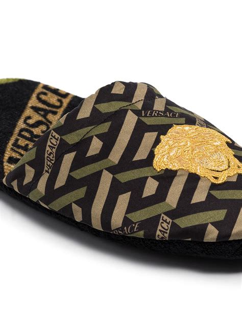 versace slippers men|farfetch versace slippers.